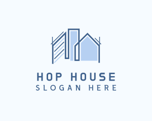 House Building Architect logo design