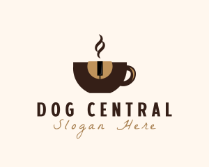 Piano Coffee Mug logo design