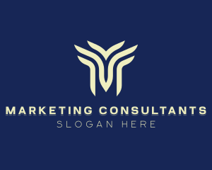 Generic Line Consultant logo design