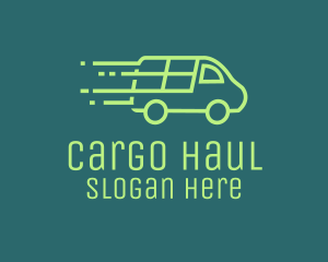 Green Cargo Van logo design