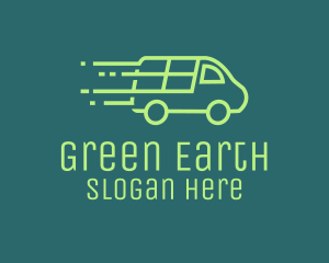 Green Cargo Van logo design