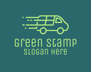 Green Cargo Van logo design