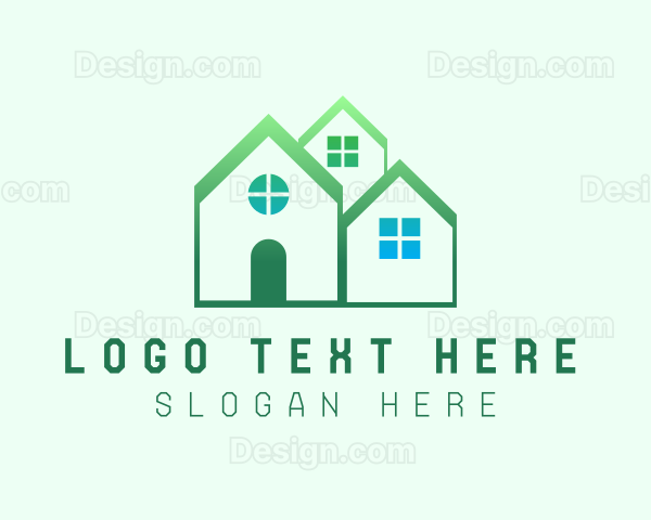 Green House Real Estate Logo