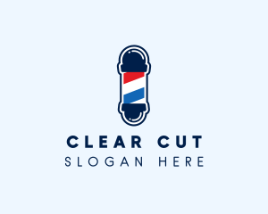 Tiny Barber Pole logo design