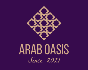 Arabic Tile Pattern logo design