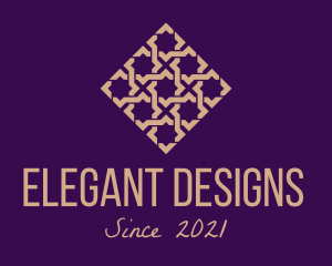 Arabic Tile Pattern logo design