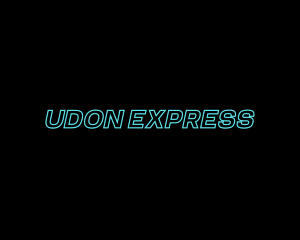 Express Neon Logistics logo design