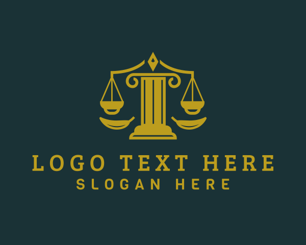 Legal Counseling logo example 3
