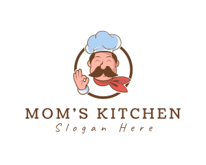 Buffet Kitchen Cook logo design