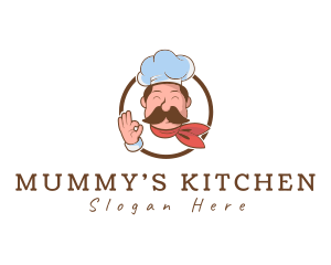 Buffet Kitchen Cook logo design