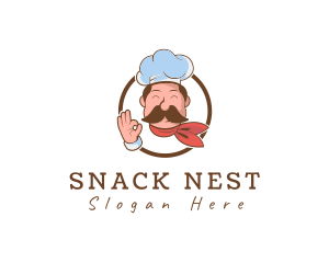 Buffet Kitchen Cook logo design