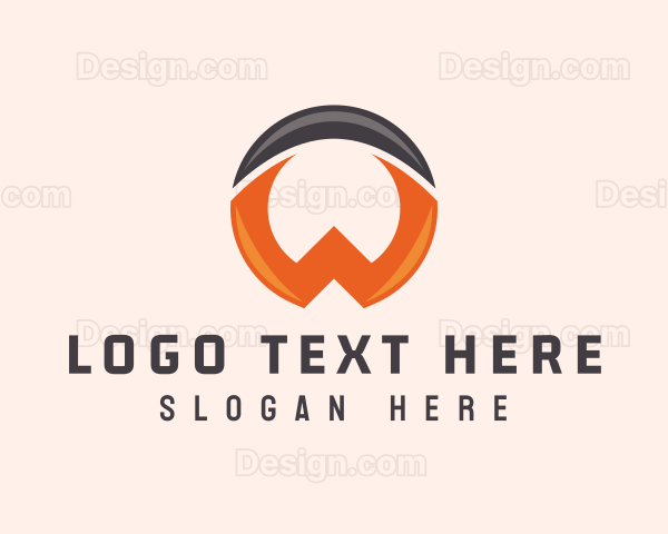 Online Business Firm Letter W Logo