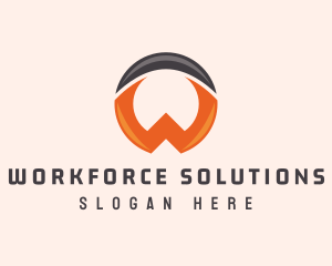 Online Business Firm Letter W logo design