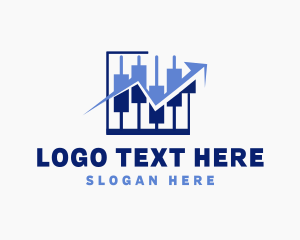 Stock Graph Arrow logo