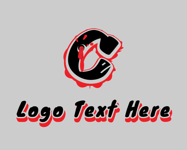 Shot logo example 1