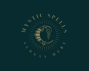 Psychic Cosmic Moon logo design