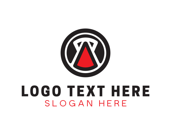 Red And Black logo example 3