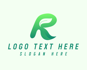 Organic Letter R Logo