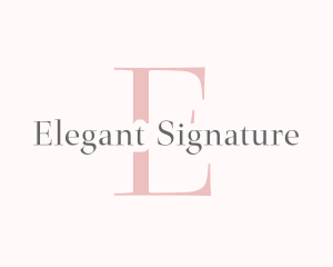 Elegant Beauty Boutique logo design