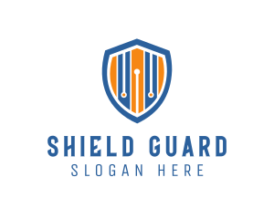 Circuit Shield Tech logo design
