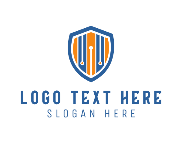 Stripes logo example 1