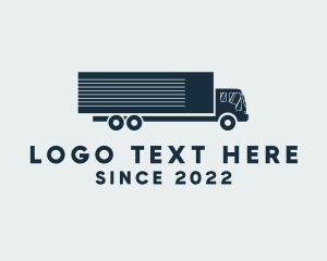 Delivery Truck Logistics logo