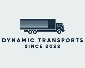 Delivery Truck Logistics logo design