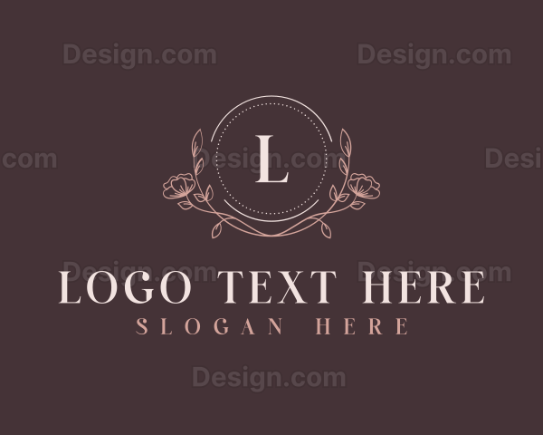 Floral Elegant Event Logo