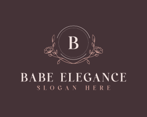 Floral Elegant Event logo design