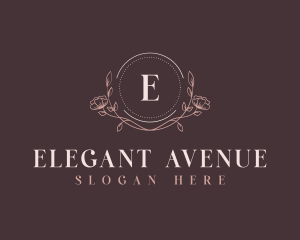 Floral Elegant Event logo design