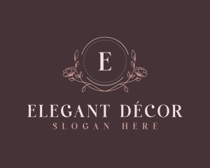 Floral Elegant Event logo design