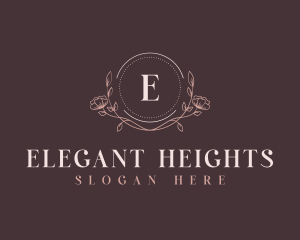 Floral Elegant Event logo design