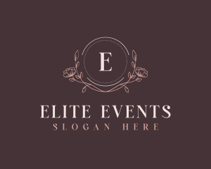 Floral Elegant Event logo