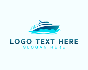 Yacht Cruise Ship logo