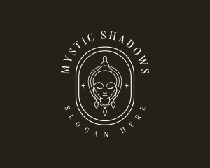 Mystical Woman Face logo design