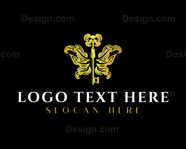 Luxury Wing Key Logo