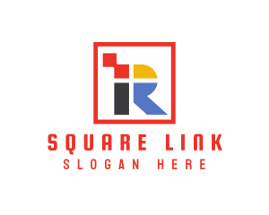 Colorful Square R logo