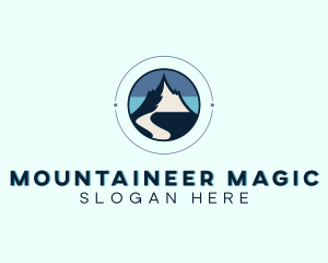 Camping Mountain Peak  logo