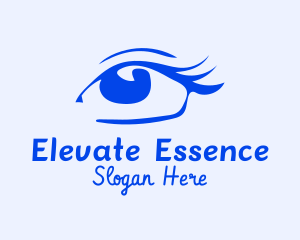 Blue Cosmetic Eyelashes  logo