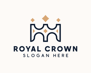 Royal King Crown  logo design