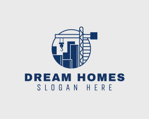 Property Developer Crane Logo