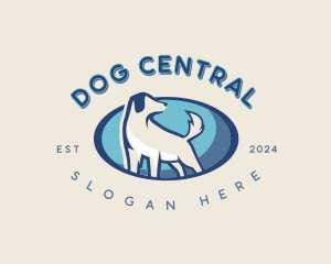 Pet Veterinarian Dog logo design