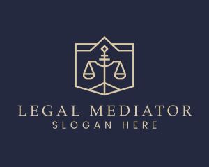 Legal Lawyer Scale logo design