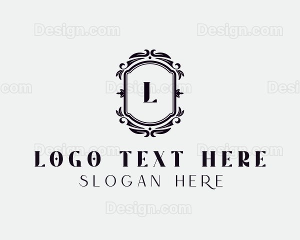 Styling Floral Wreath Logo