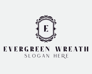 Styling Floral Wreath logo design