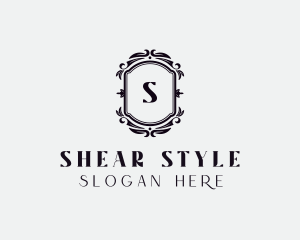 Styling Floral Wreath logo design