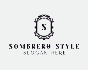 Styling Floral Wreath logo design