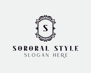 Styling Floral Wreath logo design