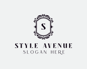 Styling Floral Wreath logo design