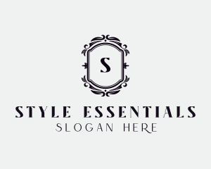 Styling Floral Wreath logo design